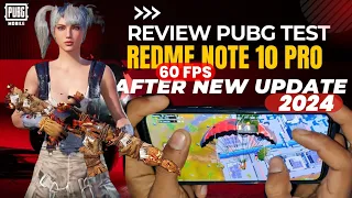 Redmi Note 10 Pro Pubg  Test 2024 |  Best Device for Pubg Mobile| Device for Pubg in 30000, 40000