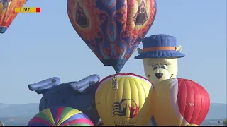 Sights from Sunday's morning ascension at Balloon Fiesta