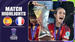 All Goals Spain vs France / Highlights UEFA Women's Nations League Final 2024