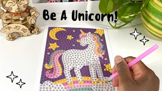 Diamond Painting A Little Unicorn | Quick And Easy For Any Age