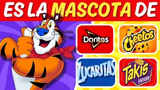 Adivina la Marca por su Mascota 🧠🤔 | Logo Quiz