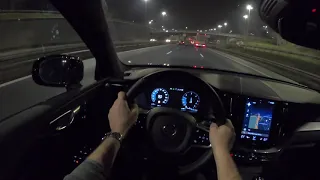 Volvo XC60 Night POV Test Drive