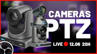 🔴 LIVE DE SEGUNDA #76 - CAMERAS PTZ - Testes práticos no OBS Studio [NeoiD NDI 4k + USB Pro + USB+]