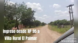 Camino a Villa Rural El Palmar, Chaco