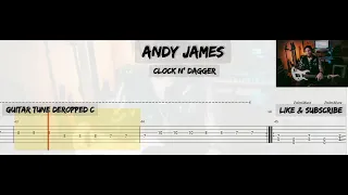 Andy James - Clock N' Dagger ( Tab Guitar )