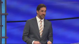 'Final Jeopardy' response leaves guest host Aaron Rodgers speechless