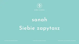 sanah - Siebie zapytasz (Karaoke/Instrumental)