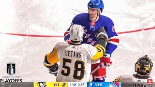 Rangers vs Penguins Round 1 Game 5! Stanley Cup Playoffs Full Game Highlights NHL 22 PS5 Gameplay