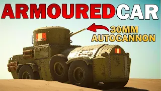 I Built An ARMOURED CAR With An ANTI TANK AUTOCANNON In Sprocket!