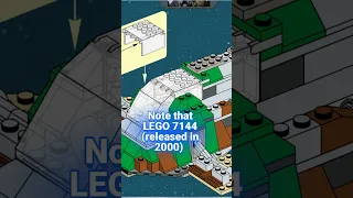 The LEGO Boba Fett microfighter looks delightfully retro