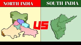 What is the difference between North India and South India?