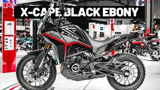 YAMAHA TENERE KILLER!! 2024 MOTO MORINI X-CAPE 650 BLACK EBONY OFFICIALLY RELEASED
