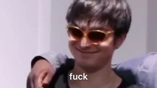 Joji smiling when someone yells “frank!” (REUPLOAD)