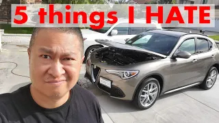 Top 5 Things I HATE About the Alfa Romeo Stelvio