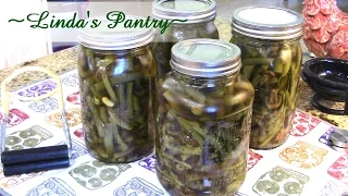 ~Canning Green Beans & Mushrooms & Locked Canner With Linda's Pantry~