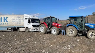 20 TON YÜKLÜ TIR GÖMÜLDÜ 5450 //ATOM KARINCA ÇIKARDI