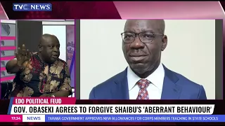 Governor Obaseki Agrees To Forgive Shaibu's Aberrant Behaviours