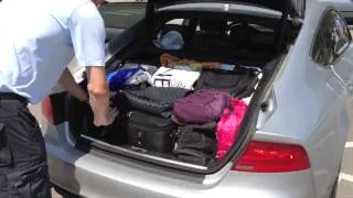 How much fits in the audi A7 trunk?