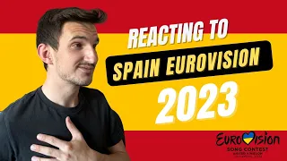 Reacting to Spain Eurovision 2023 Blanca Paloma - EAEA