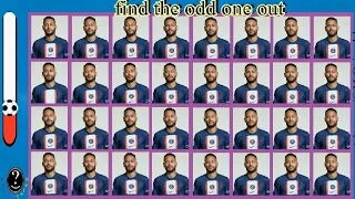 find the odd one out | new iq test for real fans of footballplayers ,messi ,ronaldo