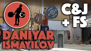 Daniyar Ismayilov (69) - Clean and Jerk / Front Squat Training Session