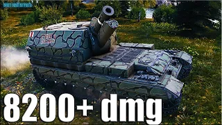 АРТА РЕШАЕТ??? 8200+ dmg 🌟 WORLD OF TANKS Conqueror GC