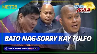 Bato nag-sorry kay Tulfo | Mata Ng Agila Primetime