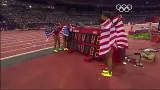 New World Record - USA 4 x 100m Gold | London 2012 Olympics