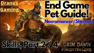 Grim Dawn - Necro/Shaman Pet Build End Game Guide, Skills [2024]