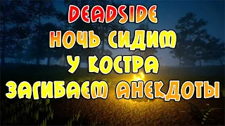 В мире Deadside ночь сидим у костра загибаем анекдоты