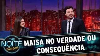 Verdade ou consequência com Maisa | The Noite (09/10/17)