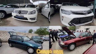 Мошинбозори Хуҷанд нархи Toyota Camry Opel zafira Toyota avensls Mercedes Opel astra