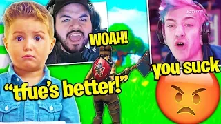 NINJA & COURAGE get *TOXIC* with CONNOR! (he's 11)