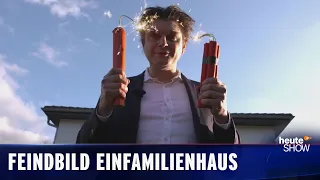 Verbieten uns die Grünen unsere Einfamilienhäuser!? | heute-show vom 05.03.2021