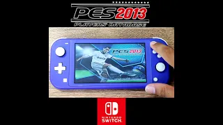 Pes 2013 CR7 Nostalgia 🥲 PS2-SWITCH LITE #nintendo #viral#goku#nintendoswitch#dbz#switchlite#pes2013