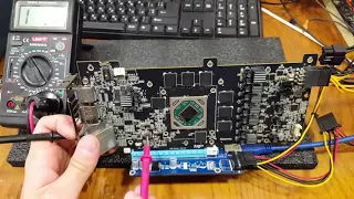 Диагностика видеокарты RX 480 после другого СЦ