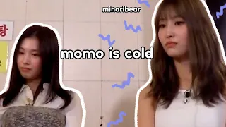 momo treats sana differently...