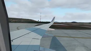 Ryanair landing at Chania International Airport | X-plane-11