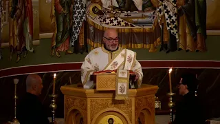 5-2-2024 Holy Thursday Divine Liturgy Reading, Homily and Announcement