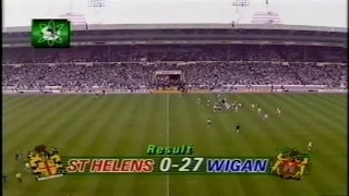 St Helens v Wigan - 1989 Challenge Cup Final