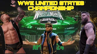 WWE 2K24 - Logan Paul (C) vs. Randy Orton vs. Kevin Owens - Triple Threat Match at WRESTLEMANIA 40