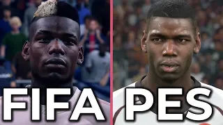 FIFA 19 vs. PES 2019 Graphics Comparison (FIFA 19 DEMO)