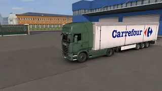 SCANIA STREAMLINE TOPLINE 560KM  | Euro Truck Simulator 2 | Logitech g29 gameplay