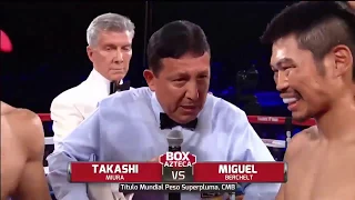 Miguel "Alacran" Berchelt vs Takashi Miura (complete fight)