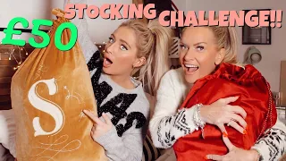 £50 CHRISTMAS STOCKING FILLER CHALLENGE!! w/My Mum