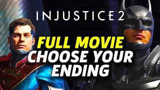 Injustice 2 Story Mode - Full Movie (Choose Your Ending)
