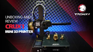 CRUX 1 Mini 3D printer -180*180*180mm- Fast Assembly Direct Drive Portable Desktop 3D Printer