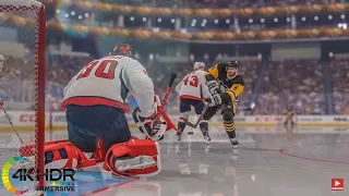 Washington Capitals vs Pittsburgh Penguins 4K! Full Game Highlights NHL 22 PS5 Gameplay