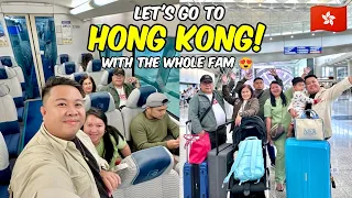 HONG KONG 2024: Let's go to Hong Kong! Airport, Wifi, Express Train, Hotel, & Kowloon! 🇭🇰