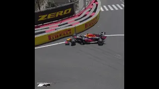 MAX VERSTAPPEN HITS THE BARRIER AT BAKU AZERBAIJAN GP (2021) #SHORTS